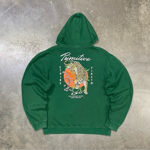 Primitive Skateboarding Ginza Pullover Hoodie Sweatshirt - Picture 3 of 7